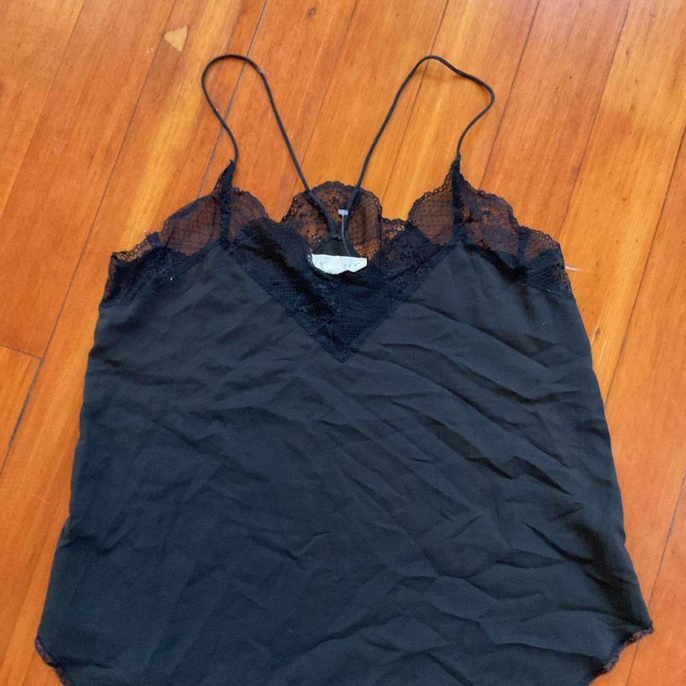 Lovestitch Black Lace Cami Top